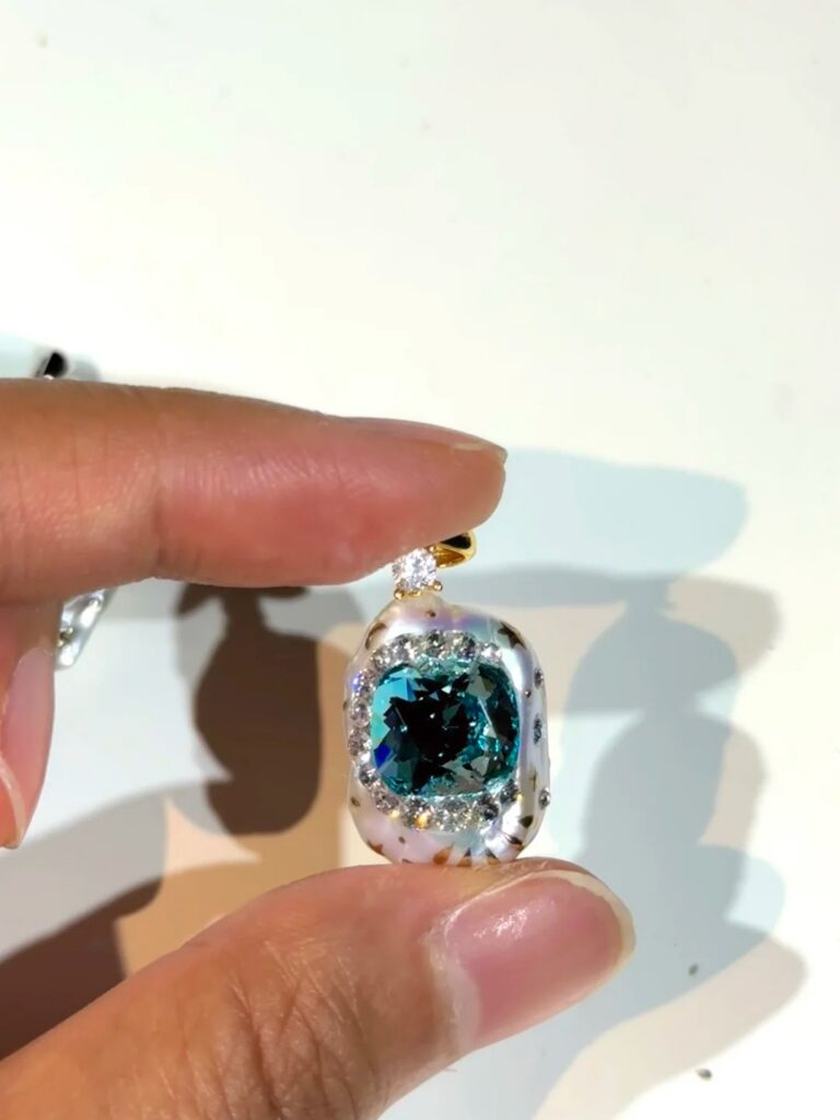 Aquamarine Blue