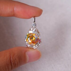 Aurora Orange Pearl Pendant